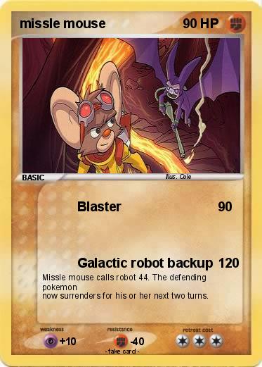 Pokemon missle mouse