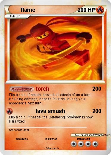 Pokemon flame