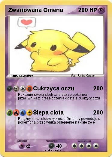 Pokemon Zwariowana Omena