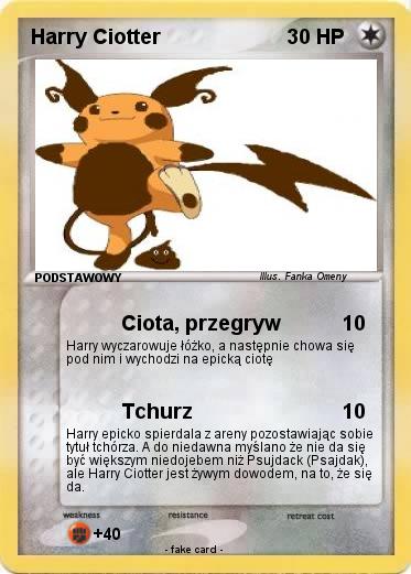Pokemon Harry Ciotter