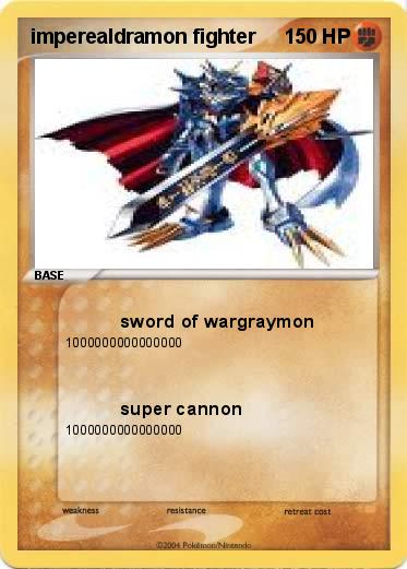 Pokemon imperealdramon fighter