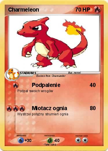 Pokemon Charmeleon