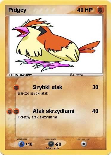 Pokemon Pidgey