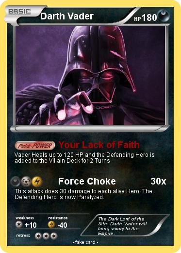Pokemon Darth Vader