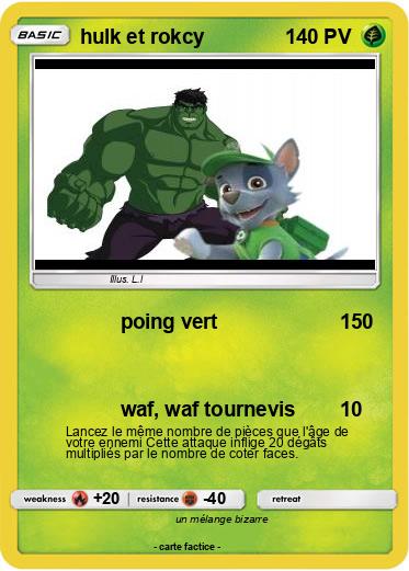 Pokemon hulk et rokcy