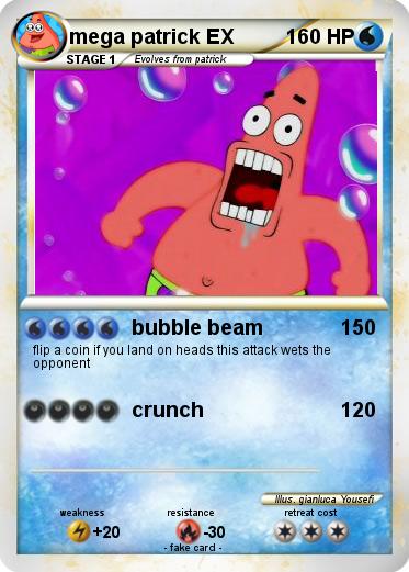Pokemon mega patrick EX