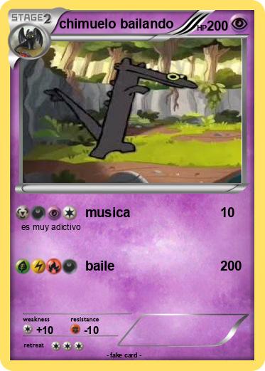 Pokemon chimuelo bailando