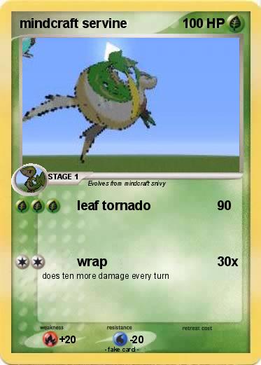 Pokemon mindcraft servine