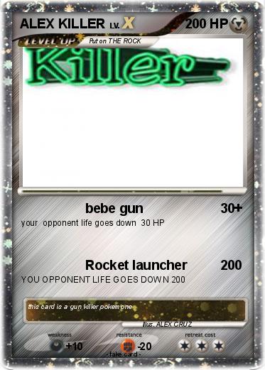 Pokemon ALEX KILLER