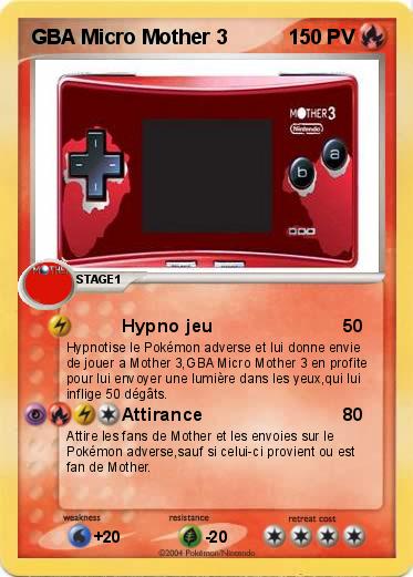 Pokemon GBA Micro Mother 3