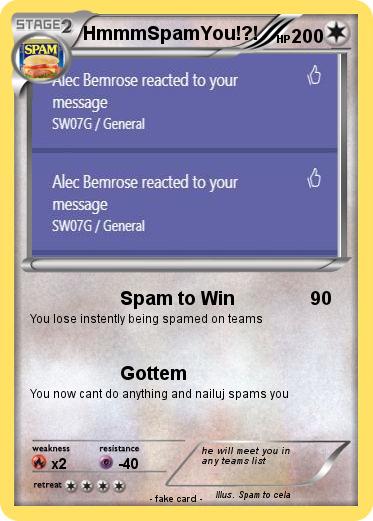 Pokemon HmmmSpamYou!?!