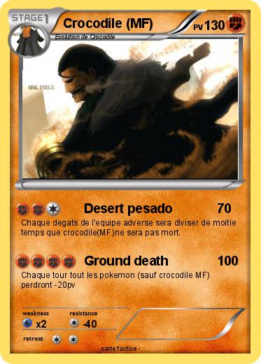 Pokemon Crocodile (MF)