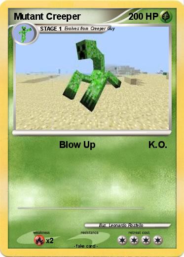 Pokemon Mutant Creeper