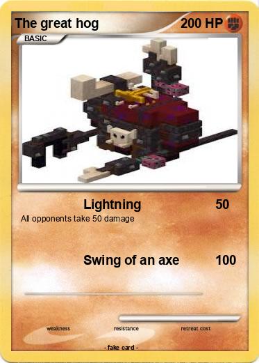 Pokemon The great hog