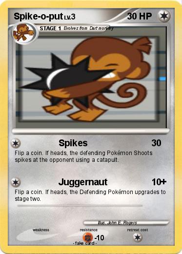 Pokemon Spike-o-put