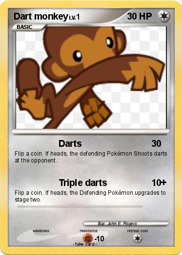 Pokemon Dart monkey