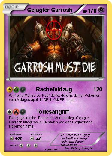 Pokemon Gejagter Garrosh