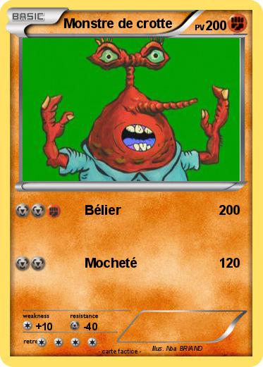 Pokemon Monstre de crotte