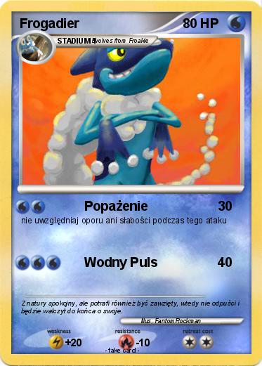 Pokemon Frogadier