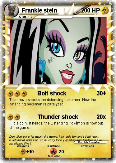 Pokemon Frankie stein