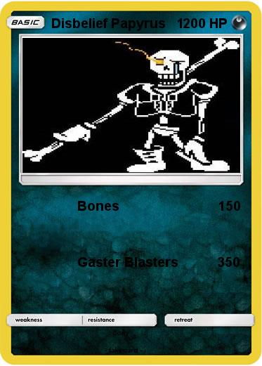 Pokemon Disbelief Papyrus   1