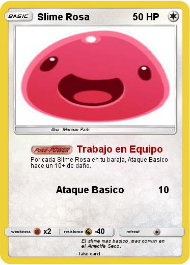 Pokemon Slime Rosa