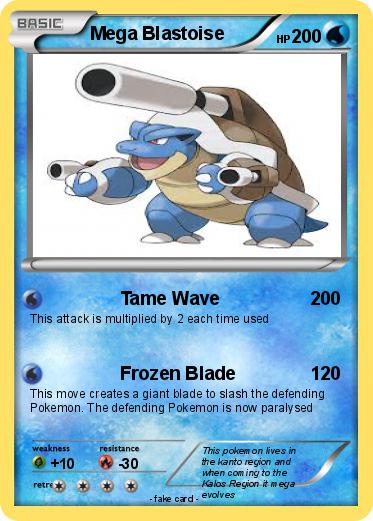Pokemon Mega Blastoise