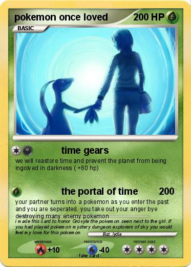 Pokemon pokemon once loved