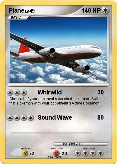 Pokemon Plane