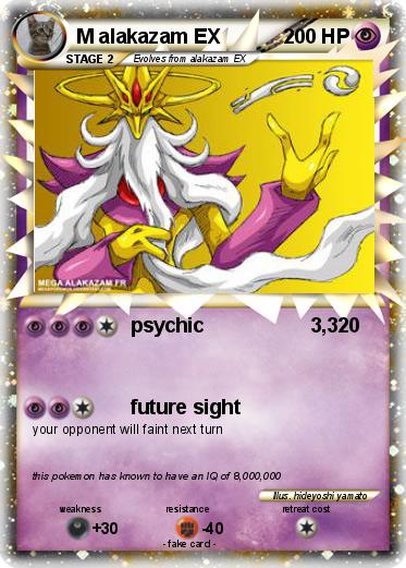 Pokemon M alakazam EX