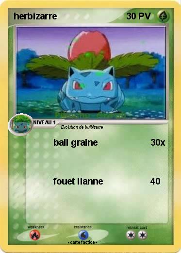 Pokemon herbizarre