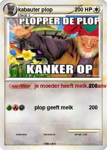 Pokemon kabauter plop