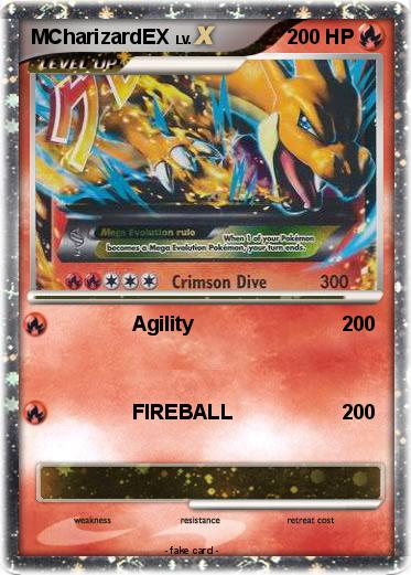 Pokemon MCharizardEX