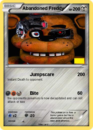Pokemon Abandoned Freddy