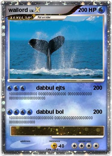 Pokemon wailord