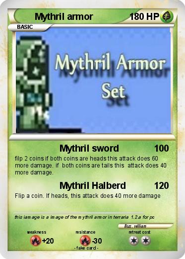 Pokemon Mythril armor