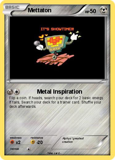 Pokemon Mettaton