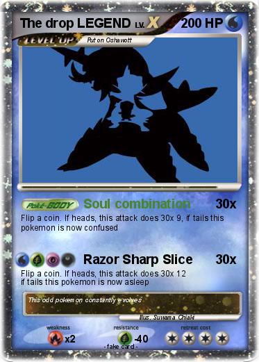 Pokemon The drop LEGEND