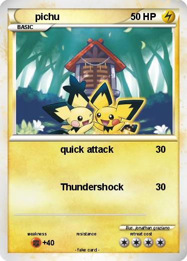 Pokemon pichu