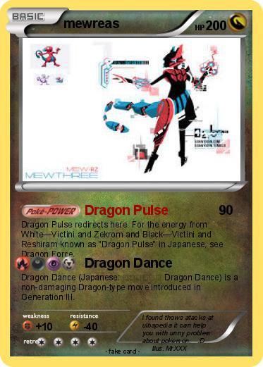 Pokemon mewreas