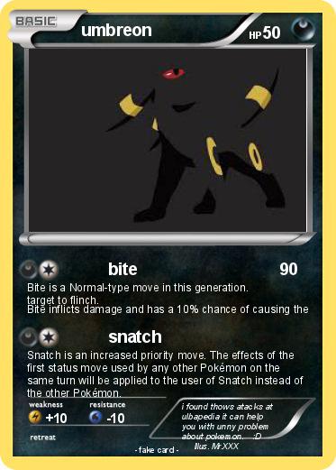 Pokemon umbreon