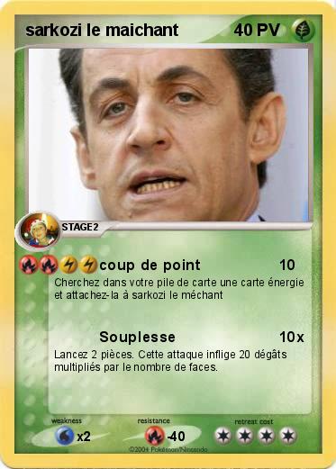 Pokemon sarkozi le maichant