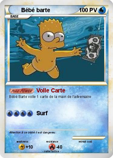 Pokemon Bébé barte