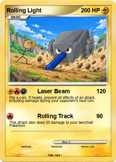 Pokemon Rolling Light