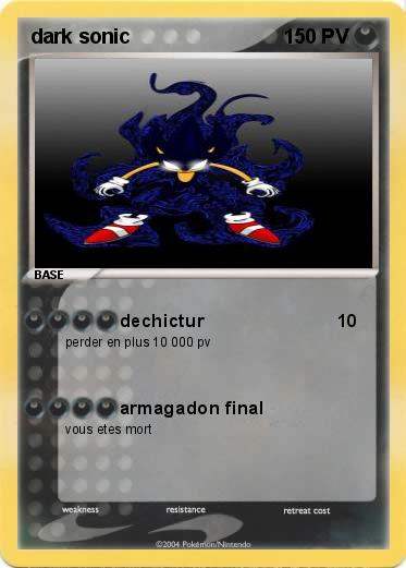 Pokemon dark sonic 