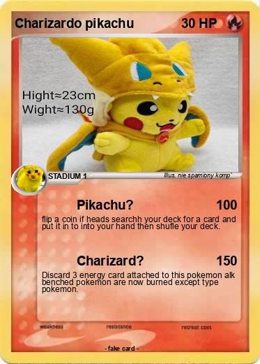 Pokemon Charizardo pikachu
