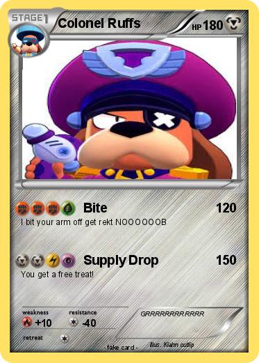 Pokemon Colonel Ruffs