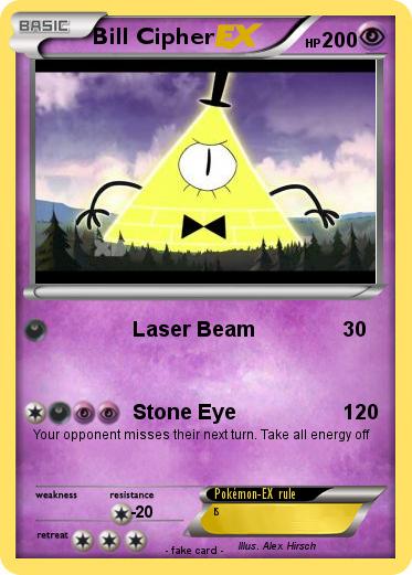 Pokemon Bill Cipher