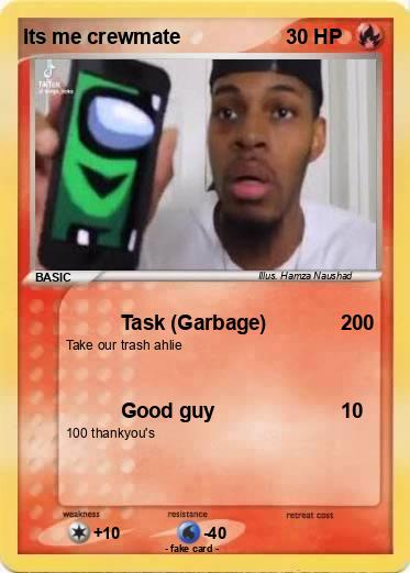 Pokemon Its me crewmate