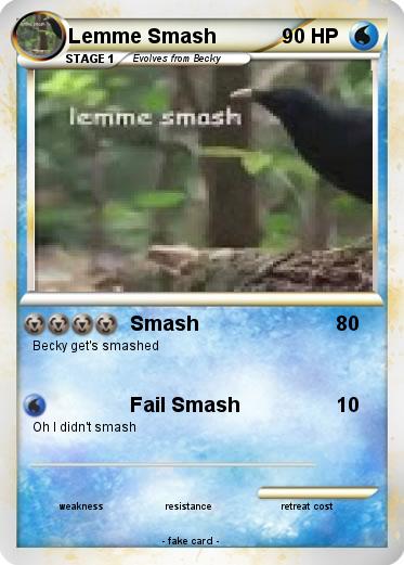 Pokemon Lemme Smash